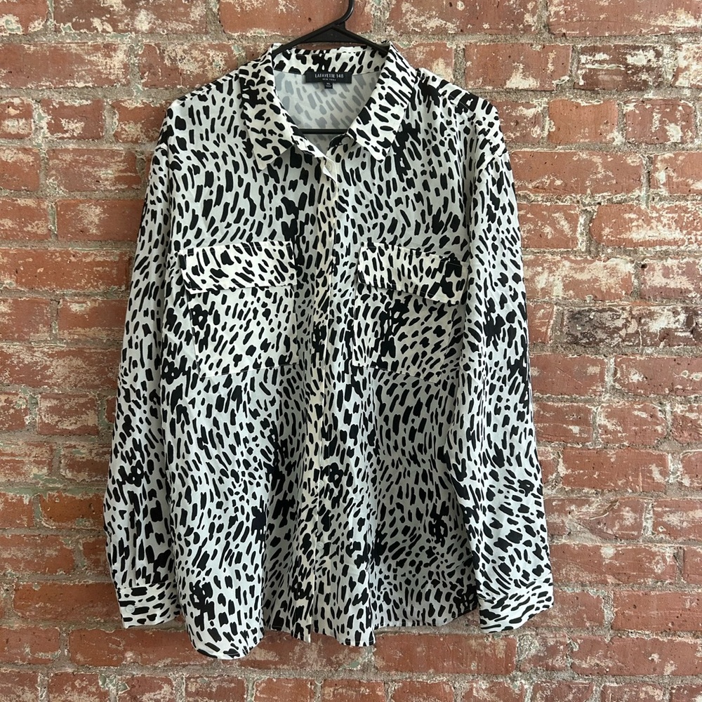 Lafayette 148 Silk Top